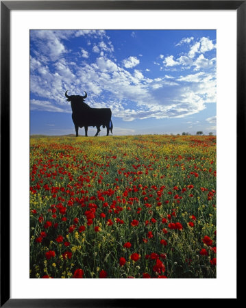 Giant Bull, Toros De Osborne, Andalucia, Spain by Gavin Hellier Pricing Limited Edition Print image