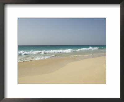 Praia De Santa Monica (Santa Monica Beach), Boa Vista, Cape Verde Islands, Atlantic, Africa by R H Productions Pricing Limited Edition Print image