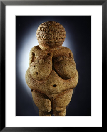 The Limestone Venus Of Willendorf Is Commonly Assumed To Be A Fertility Symbol by Ira Block Pricing Limited Edition Print image