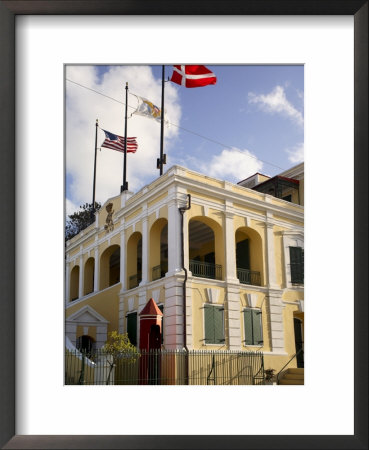 Government House, Christiansted, St.Croix, U.S. Virgin Islands by G Richardson Pricing Limited Edition Print image
