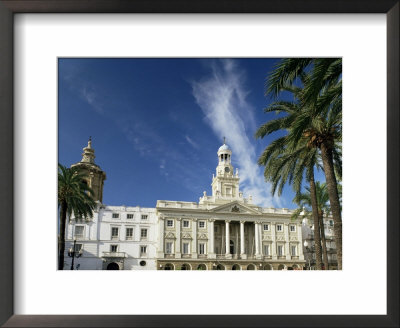 The Town Hall, Cadiz, Andalucia, Spain by Michael Busselle Pricing Limited Edition Print image