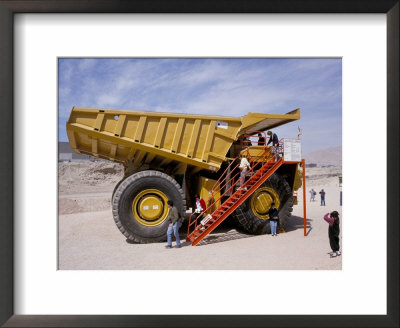 Chuquicamate Copper Mine, Atacama Desert, Chile, South America by Charles Bowman Pricing Limited Edition Print image