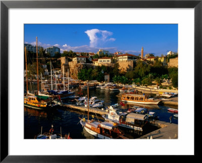 Roman Harbour In Kaleici Old Town, Antalya, Turkey by John Elk Iii Pricing Limited Edition Print image