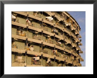 Curved Highrise Apartment Building With Art Deco Influence, Beira, Sofala, Mozambique by Ariadne Van Zandbergen Pricing Limited Edition Print image