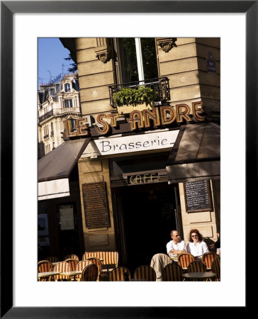 Corner Cafe In St. Germain, Paris, Ile-De-France, France by Glenn Beanland Pricing Limited Edition Print image