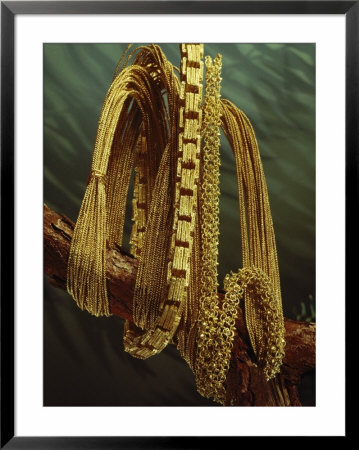 Three Restored Chains Drape A Branch by Sisse Brimberg Pricing Limited Edition Print image