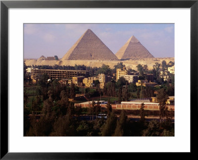 Pyramids Of Giza Over The Nile Valley, Giza, Egypt by Mason Florence Pricing Limited Edition Print image