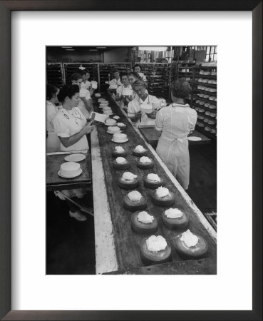 Cakes Being Frosted In A&P Plant by Herbert Gehr Pricing Limited Edition Print image