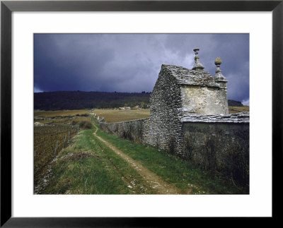 Atmospheric Of Grape Grower's House, Built During The 12Th Century by Walter Sanders Pricing Limited Edition Print image