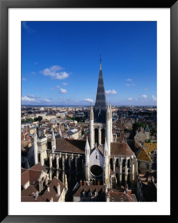 Church And Cityscape, Dijon, France by Chris Mellor Pricing Limited Edition Print image