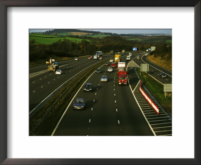 Motorway And Traffic by Mark Hamblin Pricing Limited Edition Print image