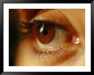 A Close View Of A Womans Eye by Raul Touzon Pricing Limited Edition Print image