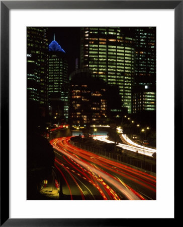 Motorway And Sydney Cbd, Sydney, Australia by David Wall Pricing Limited Edition Print image