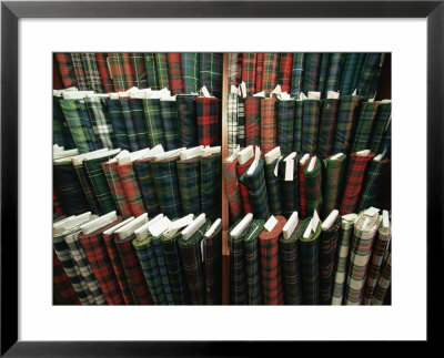 Tartan Cloth, Macnaughtons Emporium, Pitlochry, Scotland, United Kingdom by Adam Woolfitt Pricing Limited Edition Print image