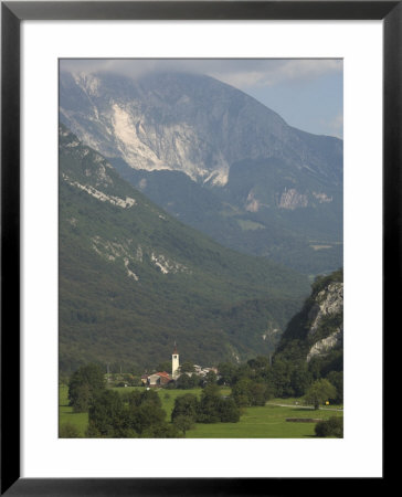 Village Of Trnovo Ob Soci In Soca Valley, Triglav National Park, Julian Alps, Slovenia by Eitan Simanor Pricing Limited Edition Print image