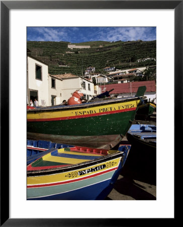 Fishing Boats, Camara De Lobos, Madeira, Portugal by Robert Harding Pricing Limited Edition Print image