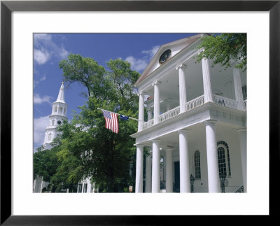 South Carolina Society Dating From 1804 In The Historic Centre, Charleston, South Carolina, Usa by Duncan Maxwell Pricing Limited Edition Print image