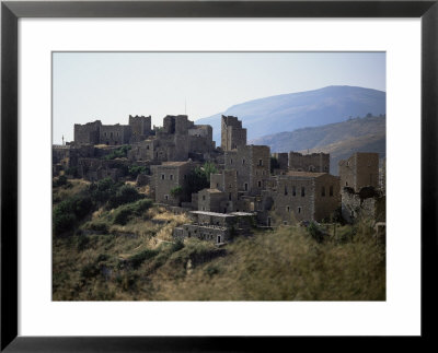 Village In The Mani, Peloponnese, Greece by Oliviero Olivieri Pricing Limited Edition Print image