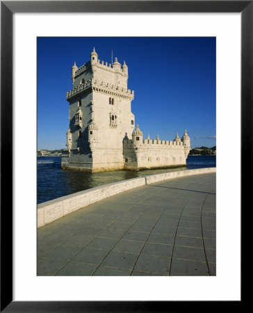Torre De Belem River Along The Lisbon Port by Alain Evrard Pricing Limited Edition Print image