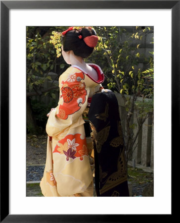 Geisha, Maiko In Gion, Kyoto City, Honshu, Japan by Christian Kober Pricing Limited Edition Print image