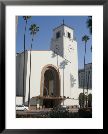 Union Station, Railroad Terminus, Downtown, Los Angeles, California, Usa by Ethel Davies Pricing Limited Edition Print image