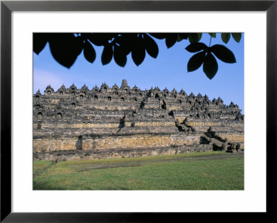 General View Of Temple Mound, Buddhist Site Of Borobudur, Unesco World Heritage Site, Indonesia by Bruno Barbier Pricing Limited Edition Print image