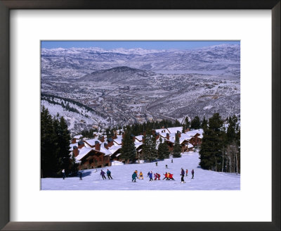 Ski Fields Of Deer Valley From Sunset Trail, Park City, Utah, Usa by Stephen Saks Pricing Limited Edition Print image