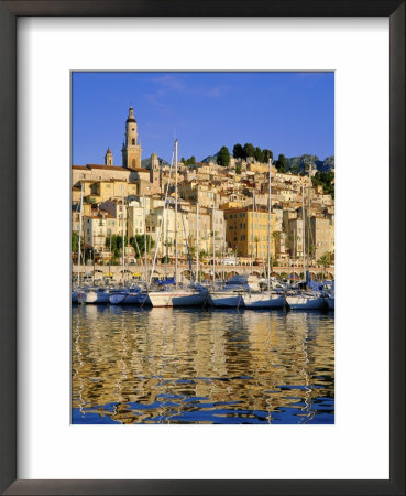 Menton, Cote D'azur, Provence, France by Gavin Hellier Pricing Limited Edition Print image