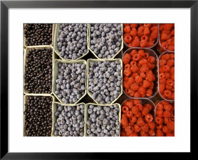 Different Berries At The Outdoor Market, Stockholm, Sweden by Nancy & Steve Ross Pricing Limited Edition Print image