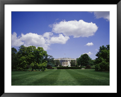 The White House On A Sunny Day by Raul Touzon Pricing Limited Edition Print image