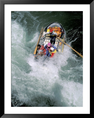Bio Bio River Rafters, Chile by Lee Kopfler Pricing Limited Edition Print image