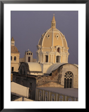 San Pedro Claver's Dome, Cartagena, Colombia by Greg Johnston Pricing Limited Edition Print image