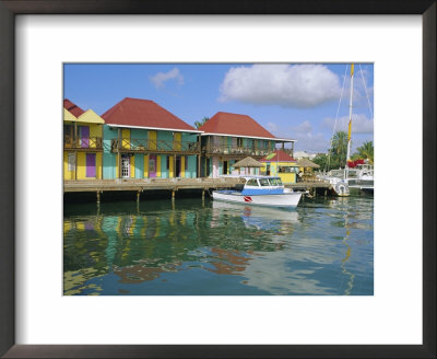 Heritage Quay, St. John's, Antigua, Caribbean by J P De Manne Pricing Limited Edition Print image