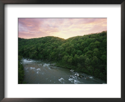 An Elevated View Of Youghiogheny River From Ohiopyle State Park by Joel Sartore Pricing Limited Edition Print image
