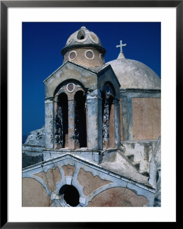 The Crumbling Chapel Overlooking The Aegean Sea, Santorini Island, Greece by Jeffrey Becom Pricing Limited Edition Print image