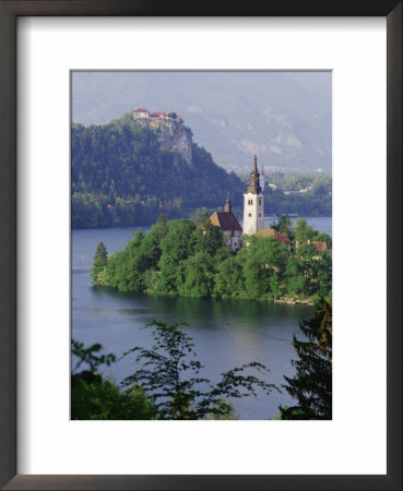 Lake Bled, Slovenia, Europe by Charles Bowman Pricing Limited Edition Print image