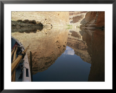 A View Of A Boat Set Against Tall Cliffs by Dugald Bremner Pricing Limited Edition Print image