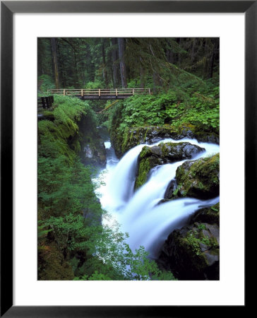 Sol Duc Falls, Washington, Usa by Mark Hamblin Pricing Limited Edition Print image