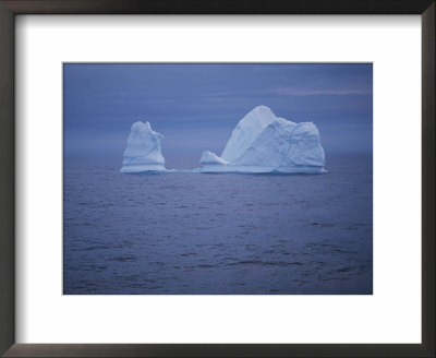Icebergs Near The Coast Of Newfoundland by Randy Olson Pricing Limited Edition Print image