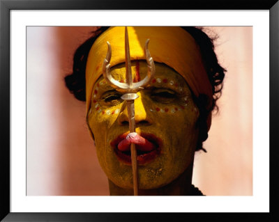 Fakir, Kumari Amman Temple, Kanyakumari, India by Eddie Gerald Pricing Limited Edition Print image