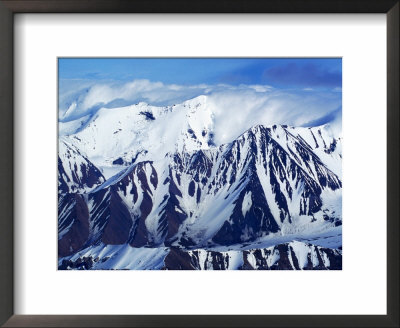 Aerial Of Snow-Covered Alaska Range, Denali National Park & Preserve, U.S.A. by Curtis Martin Pricing Limited Edition Print image