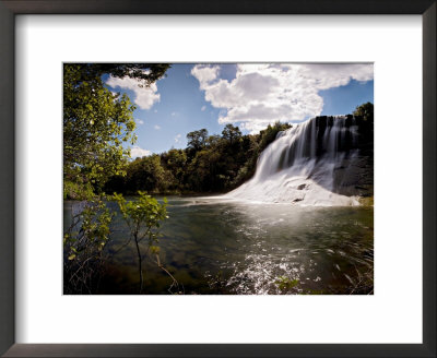 Papakorito Falls At Aniwaniwa, Lake Waikaremoana, North Island, New Zealand by Don Smith Pricing Limited Edition Print image