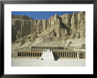 Temple Of Hatshepsut, Deir El Bahri, Unesco World Heritage Site, Thebes, Egypt, North Africa by Robert Francis Pricing Limited Edition Print image