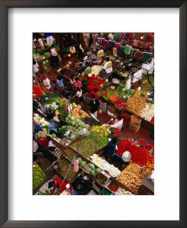 Stalls In Liberty Market, Guadalajara, Mexico by Neil Setchfield Pricing Limited Edition Print image