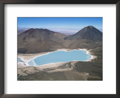 Aerial View Of Salar De Uyuni Over Salt Lake, Bolivia, South America by Robert Fulton Pricing Limited Edition Print image