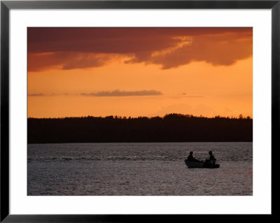 Sunset, Lake Scenes by Keith Levit Pricing Limited Edition Print image