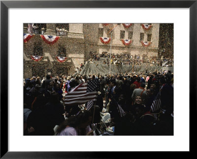 Crowds Gathered For A Ticker-Tape Parade by Ira Block Pricing Limited Edition Print image