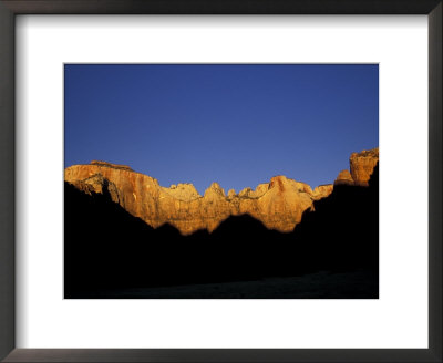 Towers Of The Virgin, West Sentinal, The Sundial, Alter Of Sacrifice, Zion National Park, Utah, by Jamie & Judy Wild Pricing Limited Edition Print image