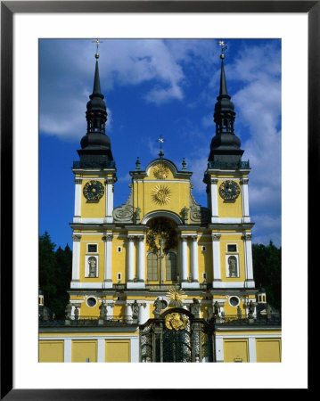 Facade Of Baroque Church, Swieta Lipka, Poland by Krzysztof Dydynski Pricing Limited Edition Print image