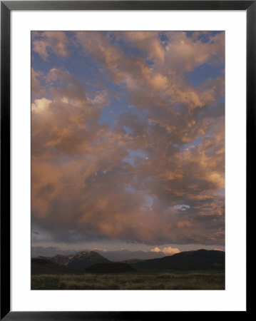 Sunset With Swan Lake In The Foreground by Raymond Gehman Pricing Limited Edition Print image